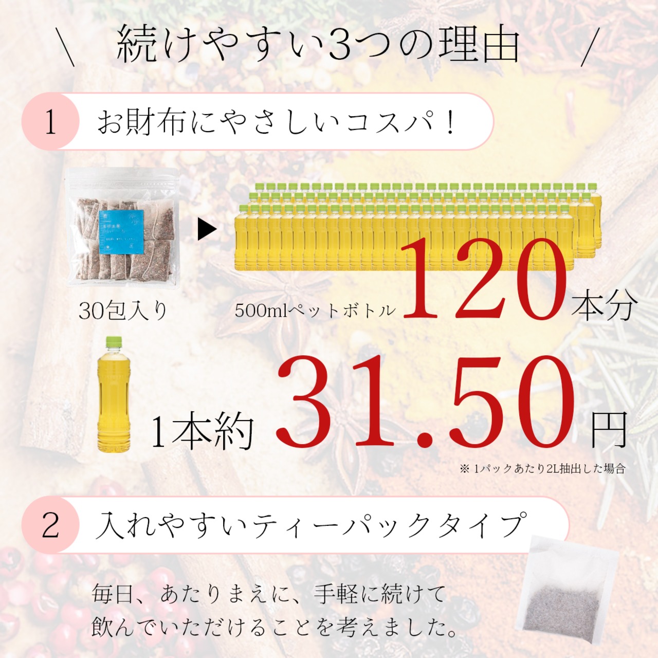 漢方茶 ササマリー 水茶「爽」 30包入り