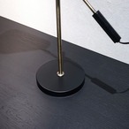 未使用品 ELUX エルックス BROOK TABLE ブルック テーブルランプ スタンドライト 卓上照明 真鍮 ブラック モダン ミッドセンチュリー ホテルライク イタリア