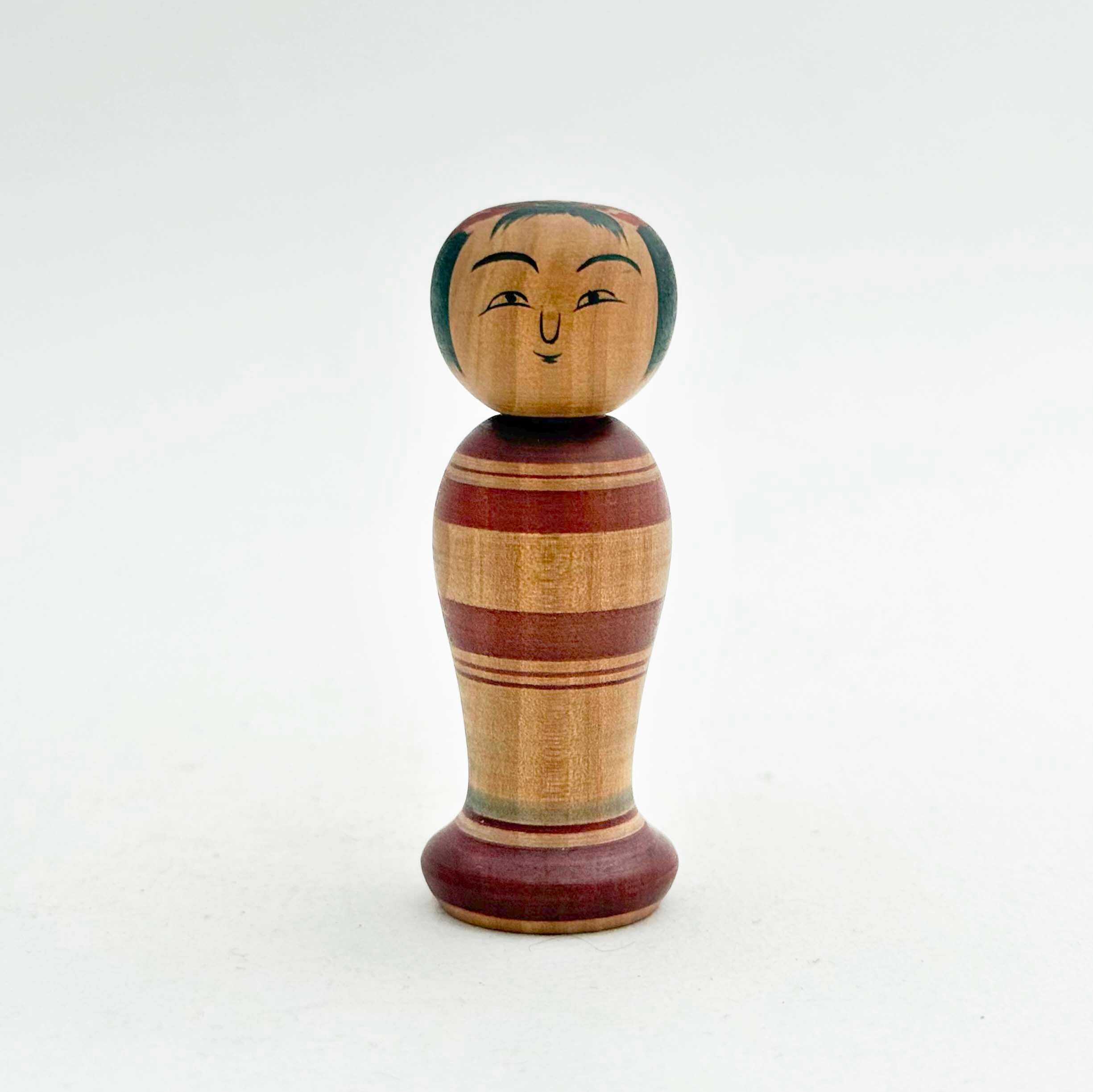 土湯系 / 野地忠男工人（小寸 / 地蔵型 太縞）