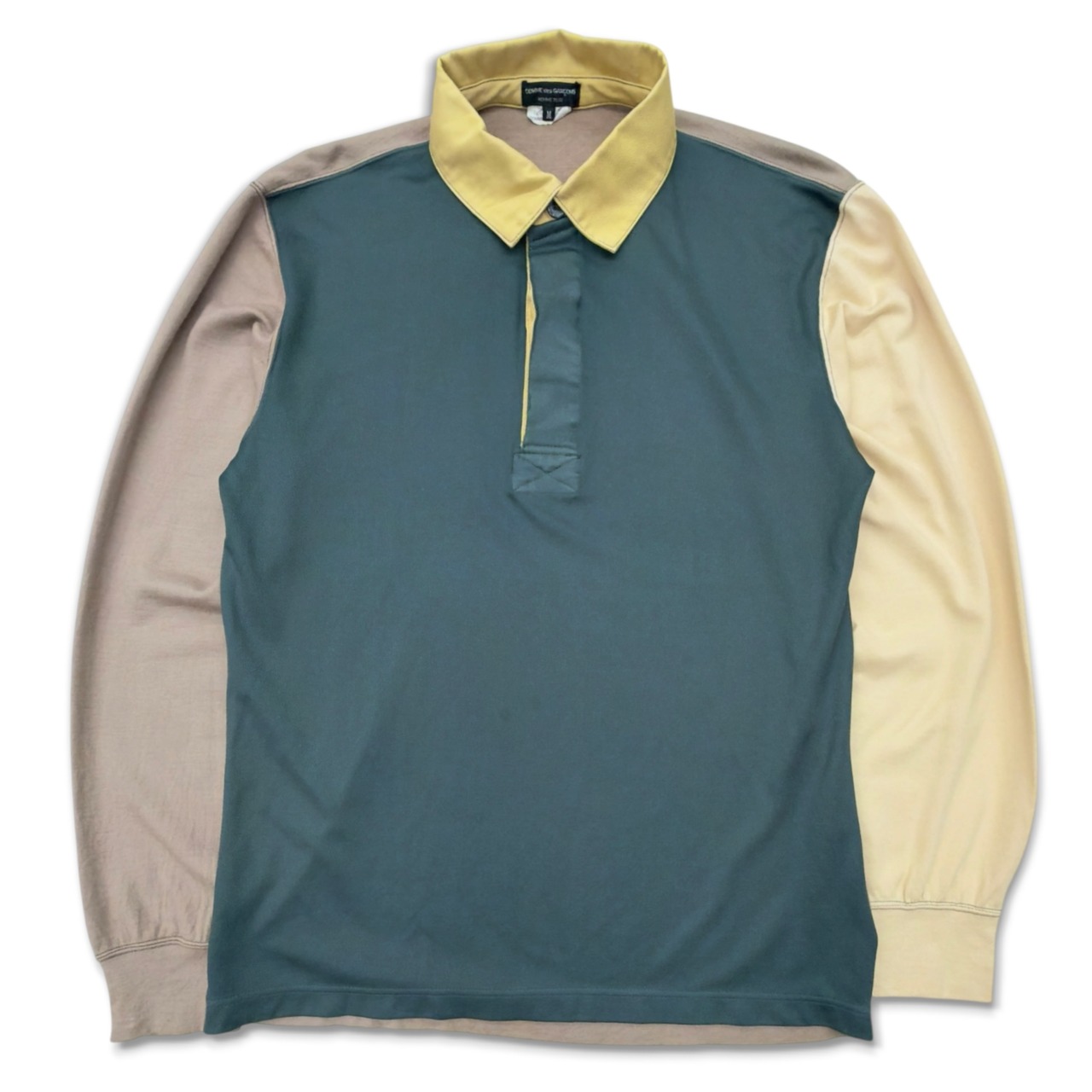 【COMME des GARÇONS HOMME PLUS】long polo shirt ポロシャツ　コムデギャルソンオムプリュス