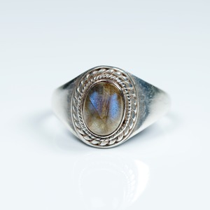 Labradorite Silver Ring