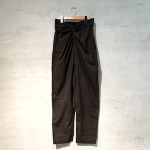 【COSMIC WONDER】Suvin cotton broadcloth wrapped pants/Nirvana soil/18CW11114-4