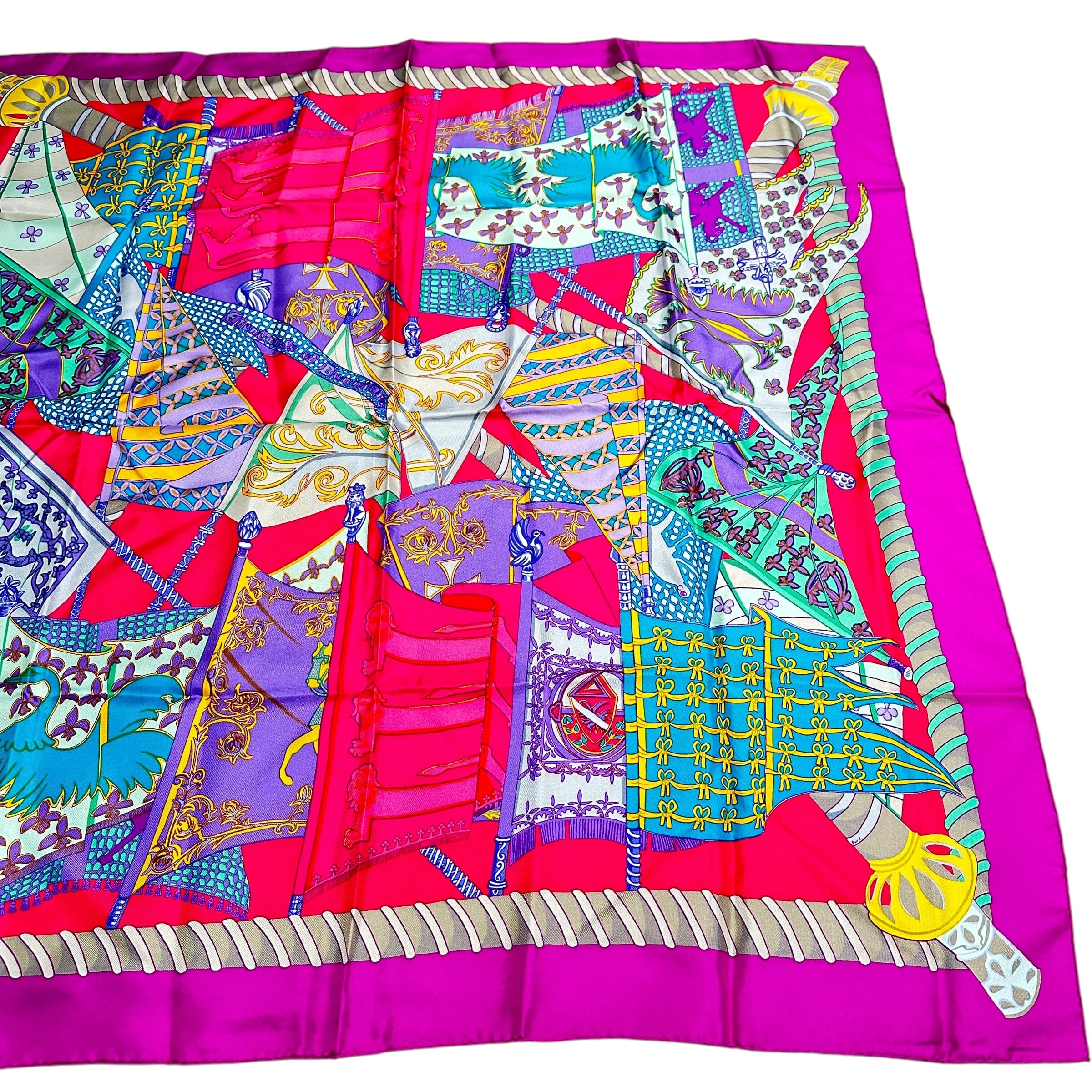 HERMES エルメス カレ90 スカーフ 旗 17038-202412 | rean