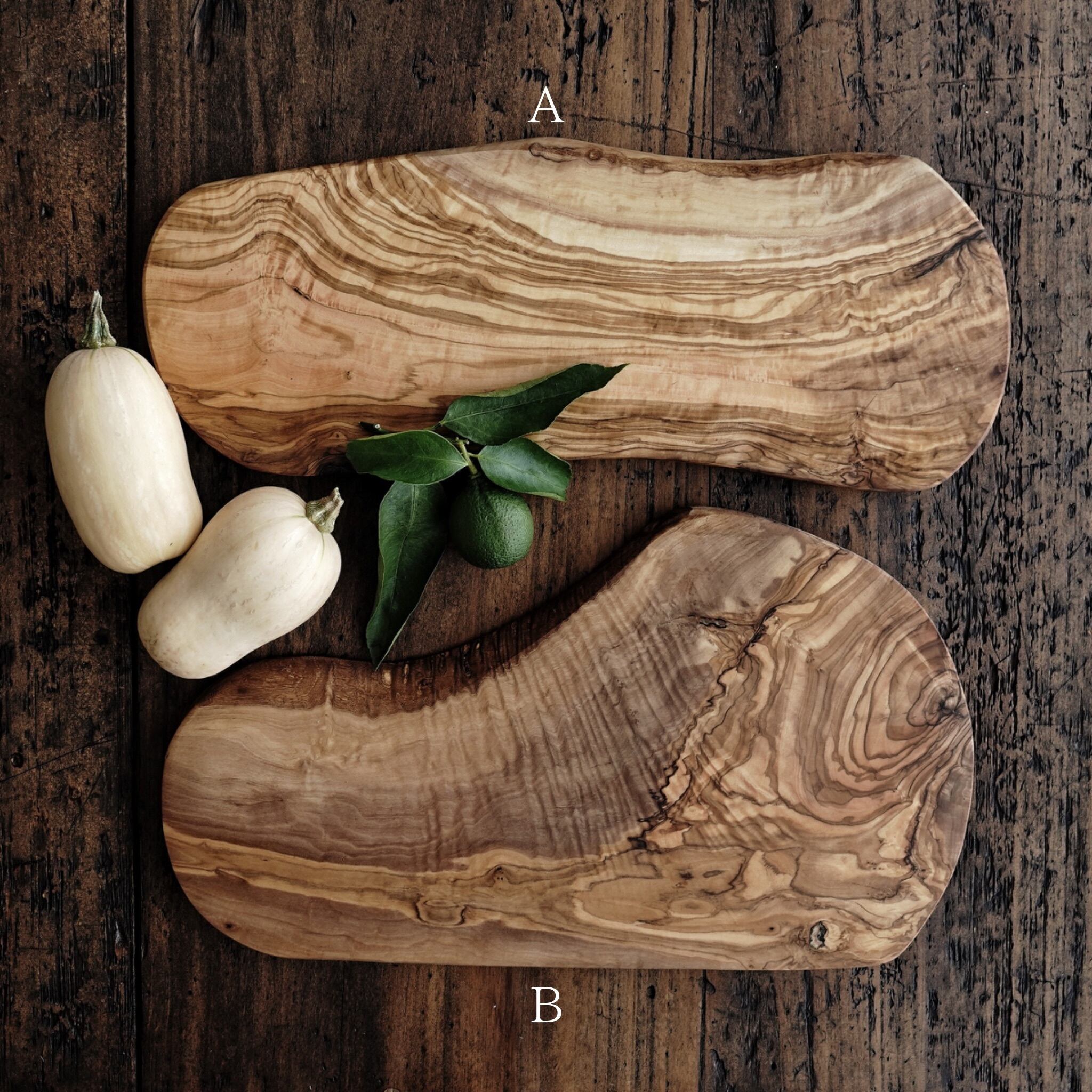 オリーブウッドのカッティングボード A