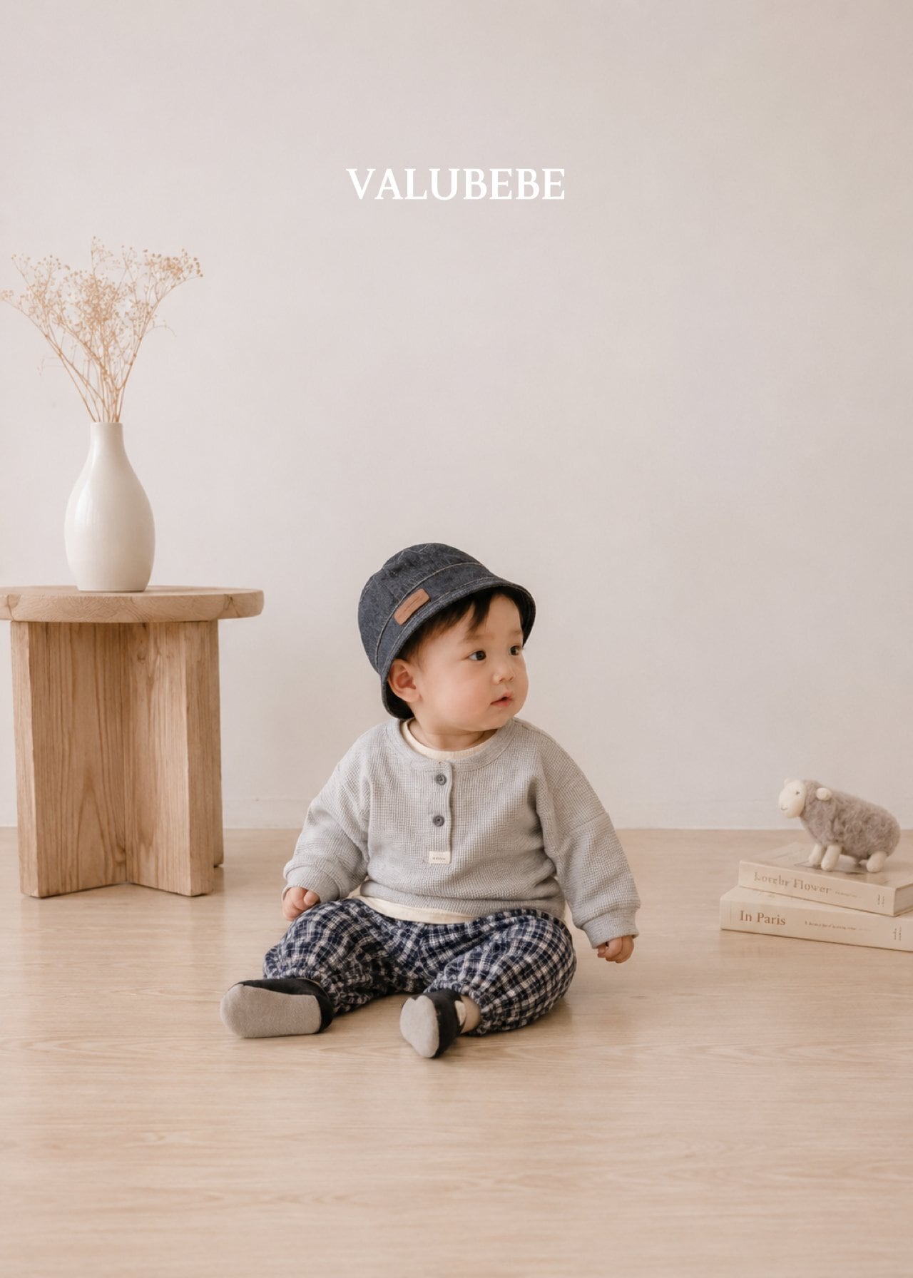 送料無料【予約】/ チェックチェックパンツ /valubebe