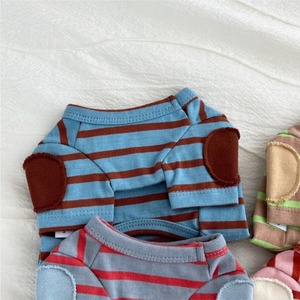 予約【pecoramou select】MAMAN PATCH STRIPE T-SHIRT