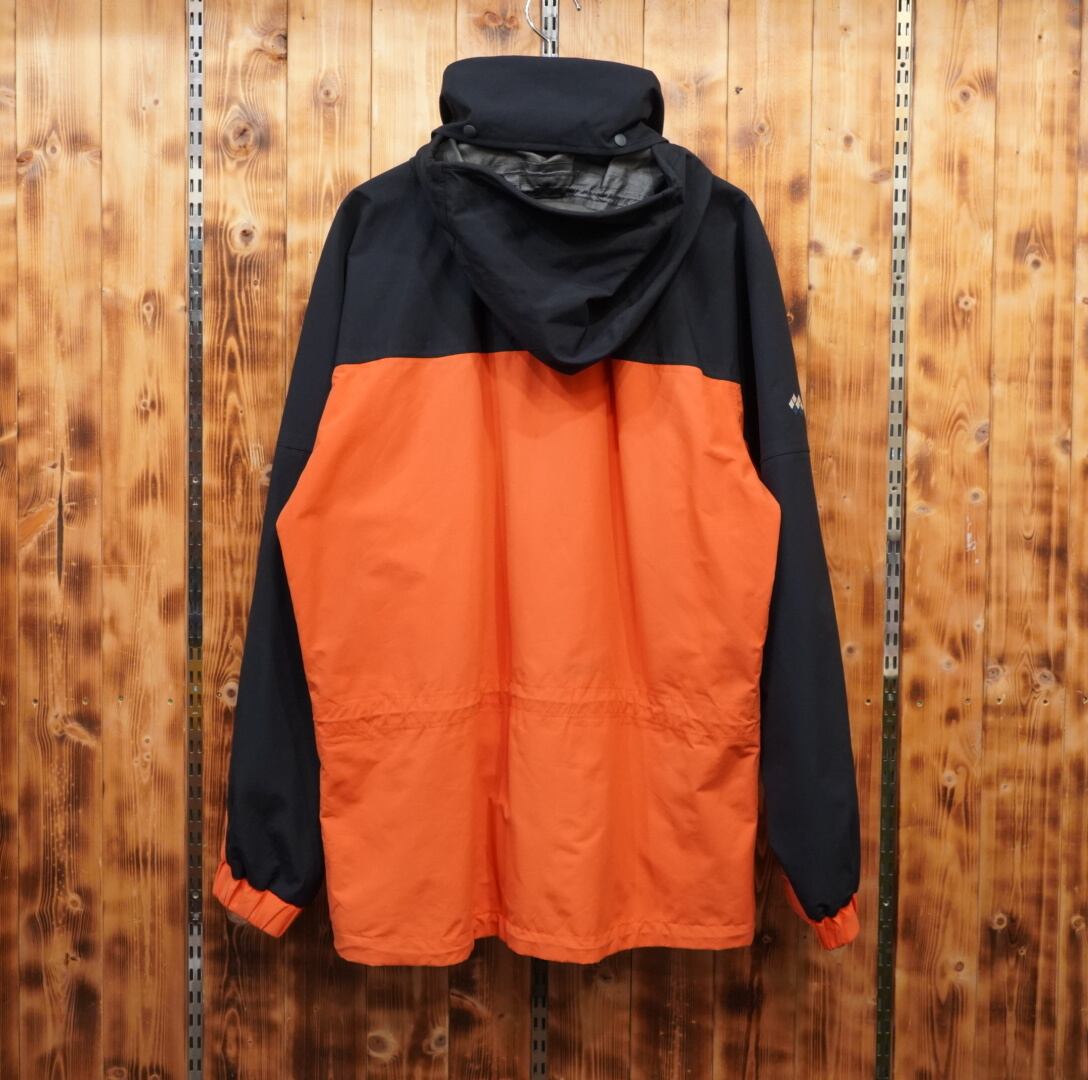 mont-bell モンベル GORE-TEX マウンテンパーカー L/オレンジ 黒 mont-bell モンベル GORE-TEX マウンテンパーカー L/オレンジ 黒