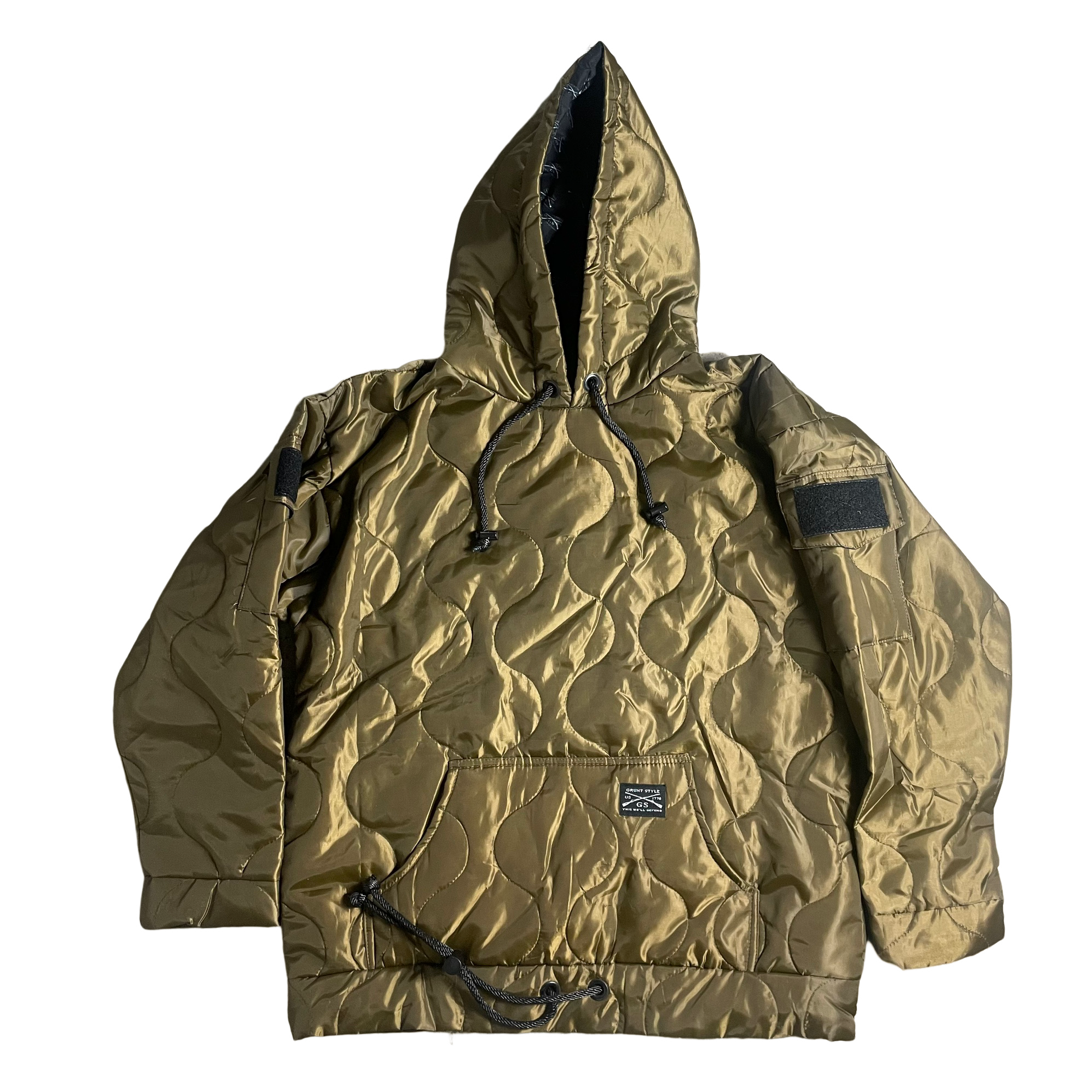 QUILTING DESIGN HOODY