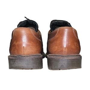 PRADA brown leather shoes