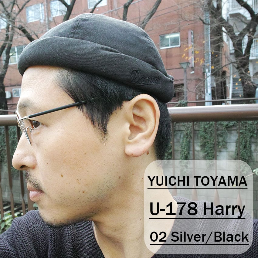 YUICHI TOYAMA / U-178 Harry / 02 Silver / Black シルバー/ブラック