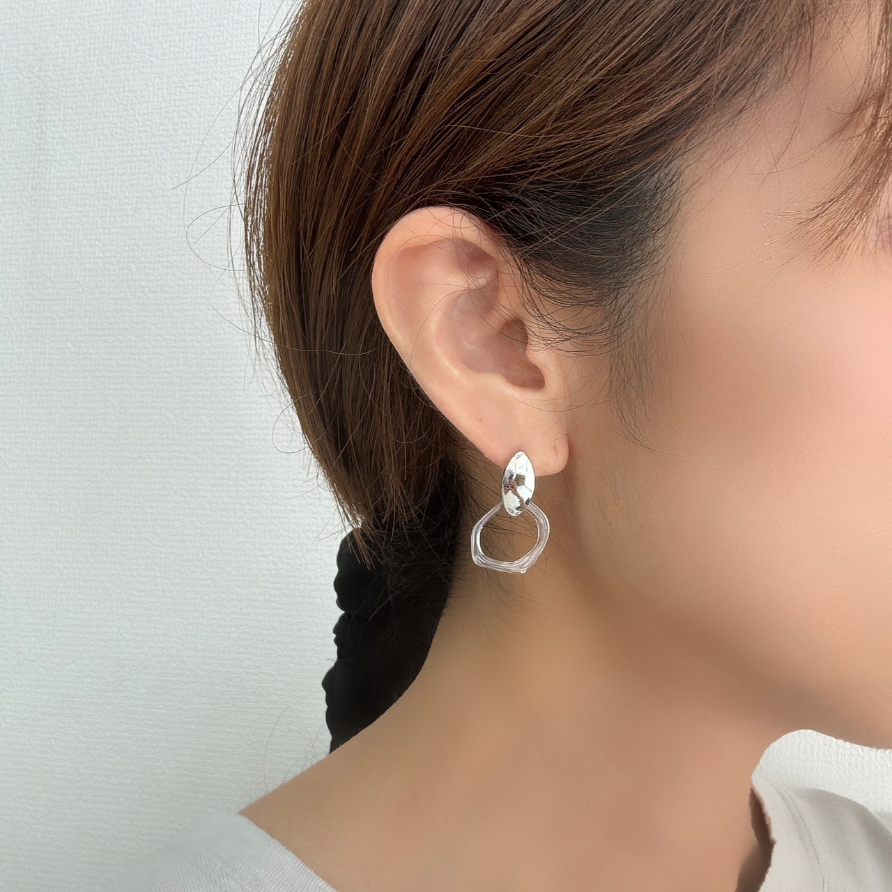 クリアリングピアス ニッケルフリーポスト使用 低アレ対応ピアス プチプラ bittersweet