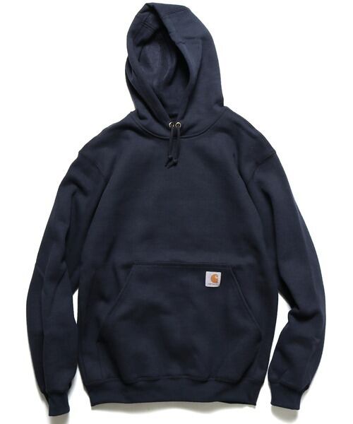 Carhartt (カーハート) プルオーバーパーカー スウェット ネイビー K121