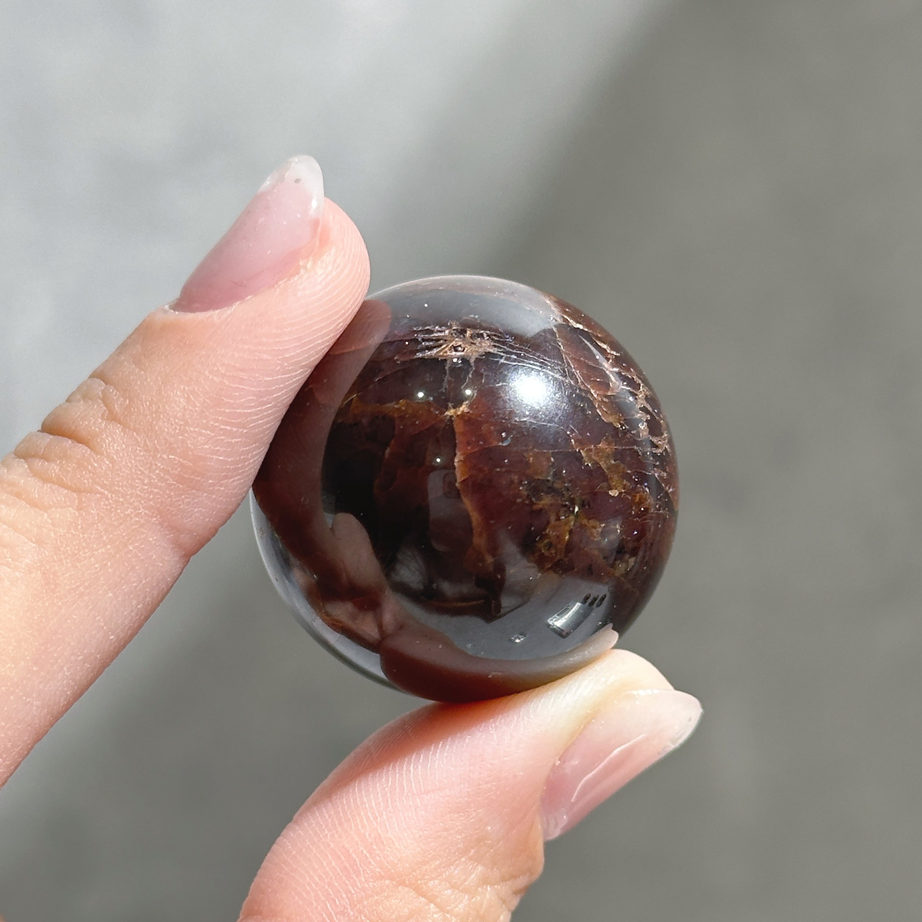 スターガーネット スフィア（丸玉）11◇Garnet◇天然石・鉱物