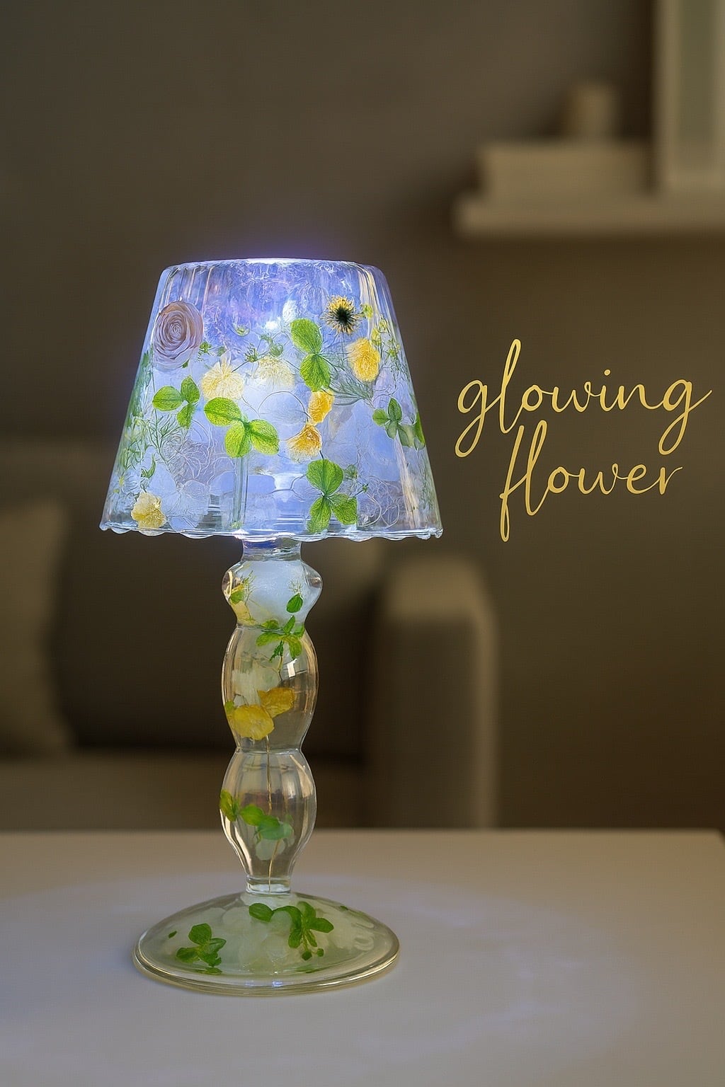 グローイングフラワー ツーウェイランプ（PDFレシピ） | アトリエ リモ