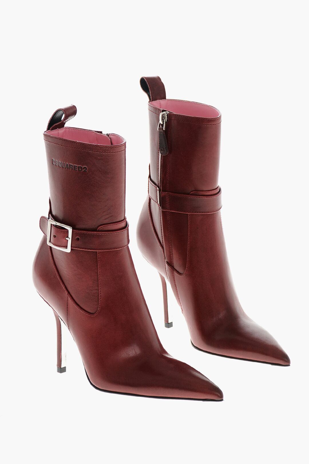 DSQUARED2 ディースクエアード ブーツ レザー・カーフレザー