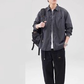 レトロデニム カジュアルジャケット af0067