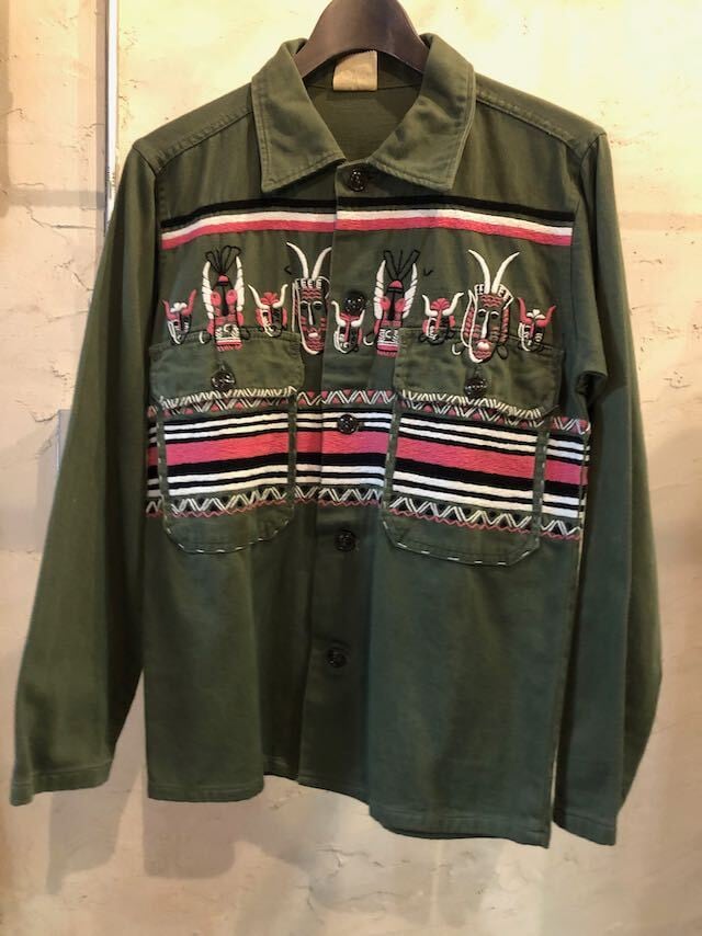Remake　embroidery　vintage military jacket ヴィンテージミリタリージャケット/1800026 |  number12 powered by BASE