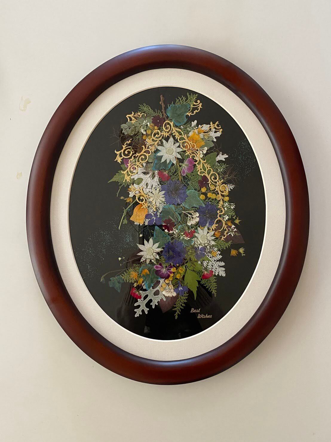 クリスマススワッグ　～49楕円額～