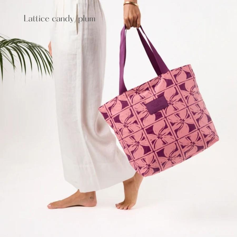 T1-DAY26 アロハコレクション ジッパートートバッグ ALOHA Collection