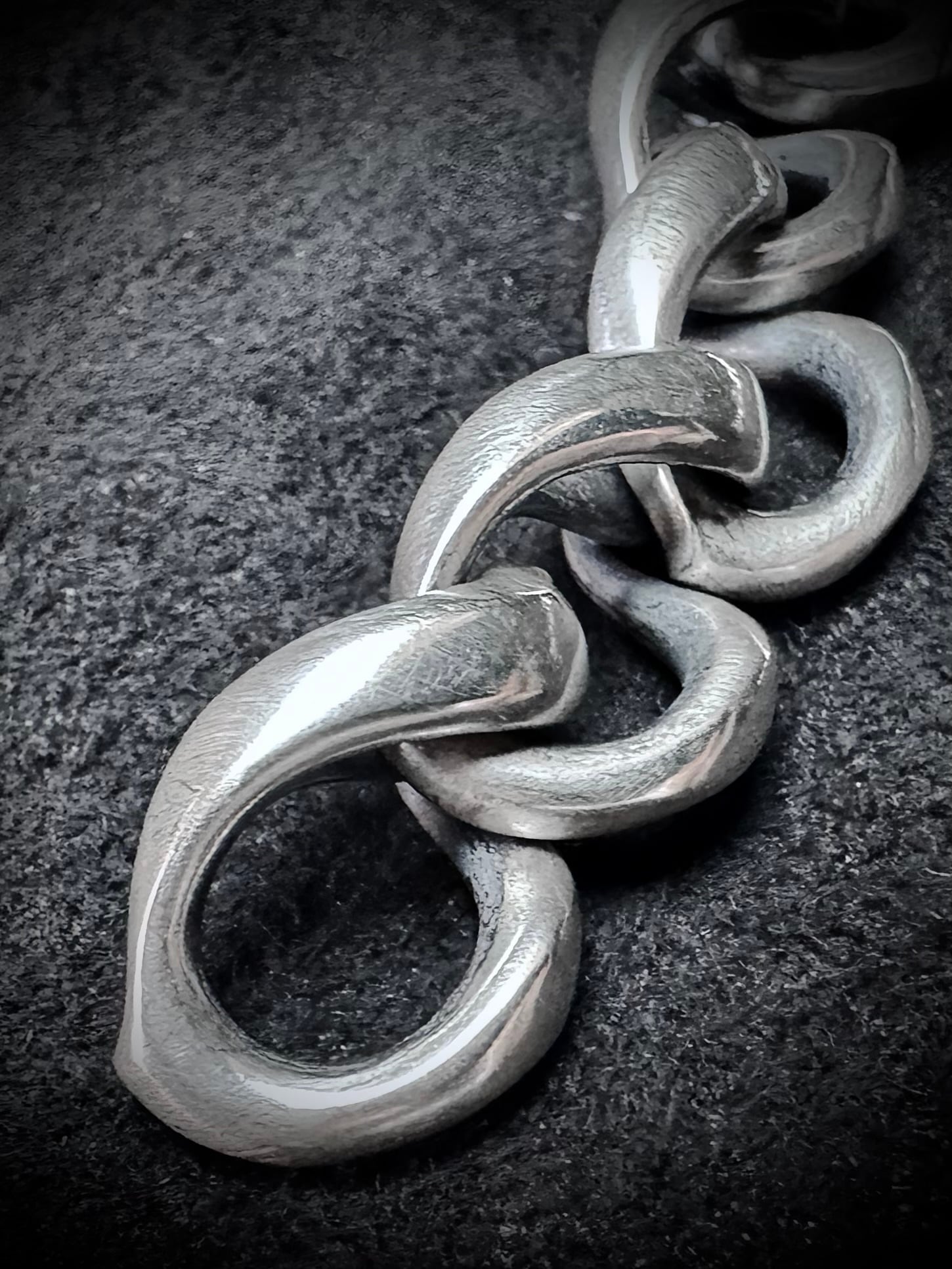 Rat Race】Chain of KAIKA Flare Bracelet S チェーンオブ怪火フレア