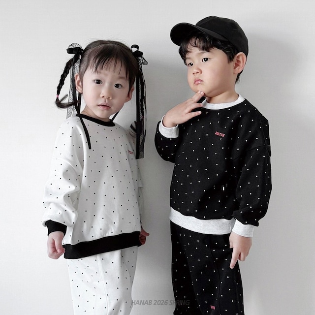 《送料無料》予約:ドットセット【HANAB】※ジュニアサイズ