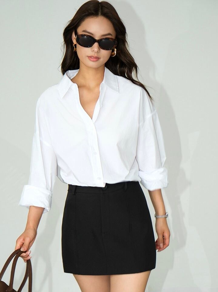 スタイリッシュブロードシャツ