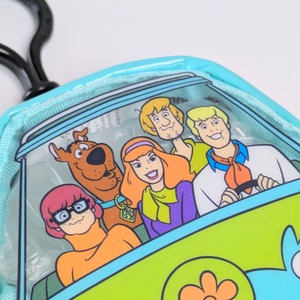 【 Scooby-Doo（ スクービー・ドゥー ） 】カラビナ CLEAR POUCH ( カラビナクリアポーチ )  カラビナキーホルダー / 小物入れ / コスメポーチ 〚アメリカン雑貨 アメトイ〛