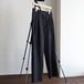 universal products. “ WOOL LINEN 2 TUCK TROUSERS ( Stripe )”