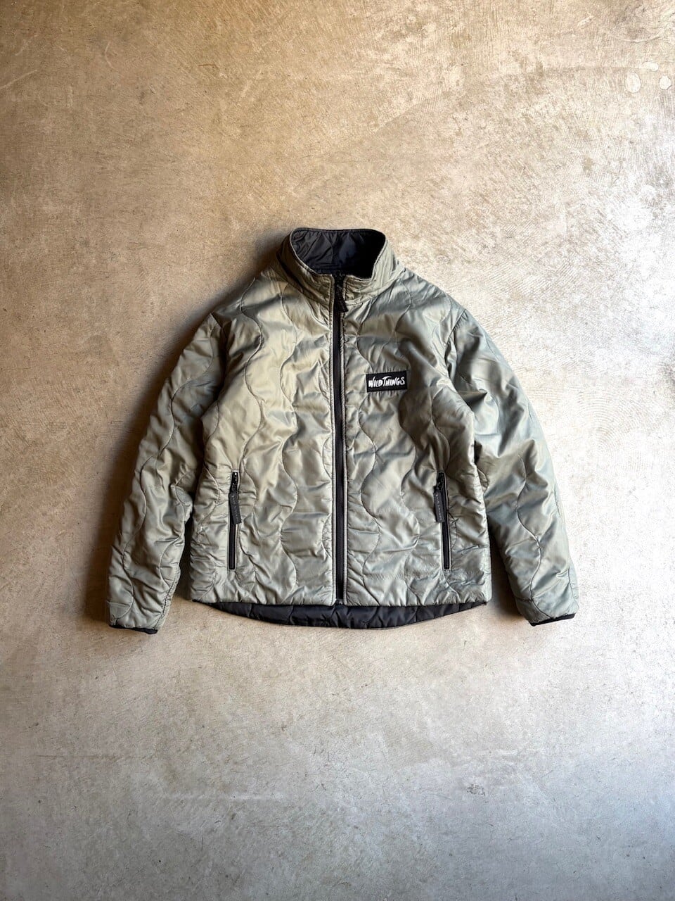 USA製 WILDTHINGS REVERSIBLE BELAY JACKET “PRIMALOFT”