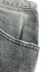 90s Lee 200 "BLACK" DENIM PANTS Size W35L30