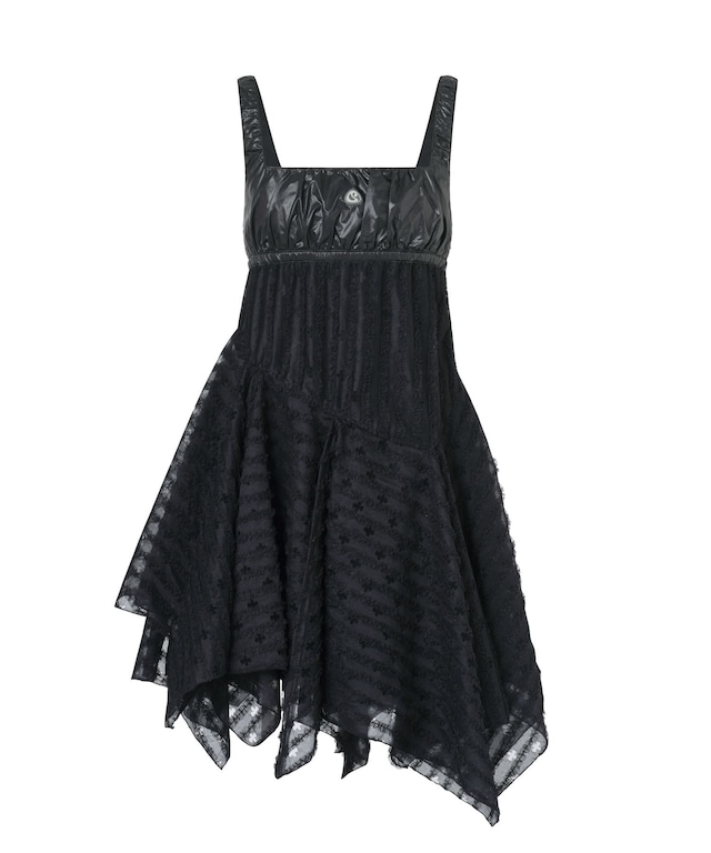 [COYSEIO] SQUARE NECK LACE DRESS BLACK 正規品 韓国ブランド 韓国通販 韓国代行 韓国ファッション コイセイオ 日本 店舗