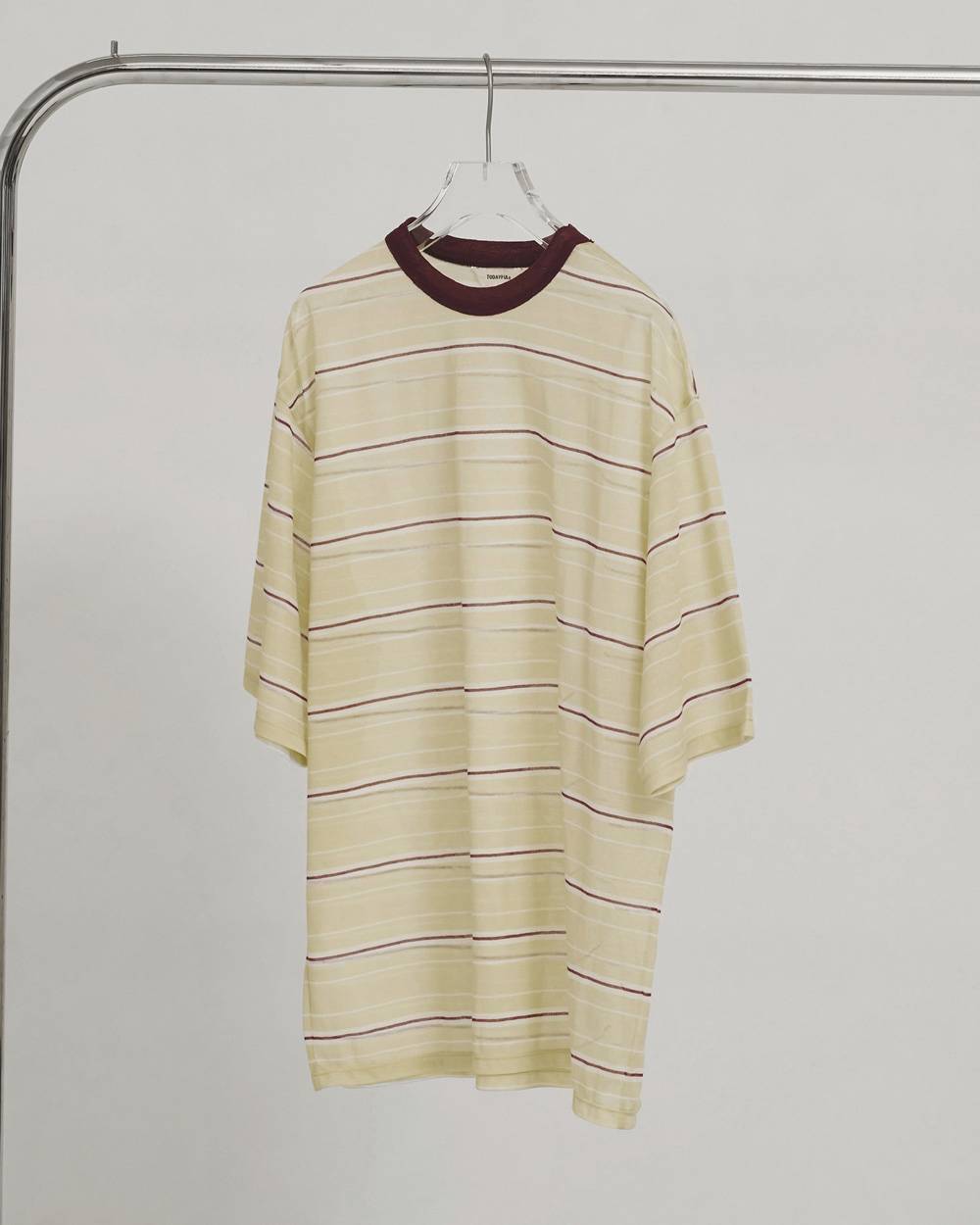 TODAYFUL(トゥデイフル) Sheer Border T-shirt | サウスオレンジ