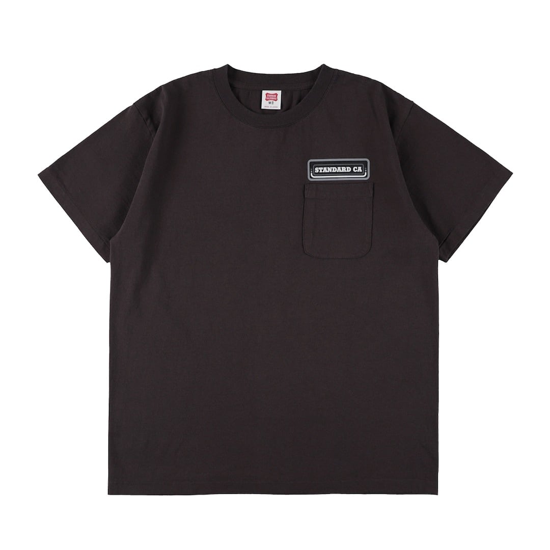 STANDARD CALIFORNIA スタンダードカリフォルニア SD US Cotton Pocket Logo Tシャツ ブラック