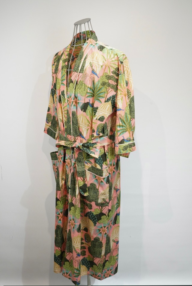 PERIOD FEATURES /  Short  Sleeved Summer Robe Coat