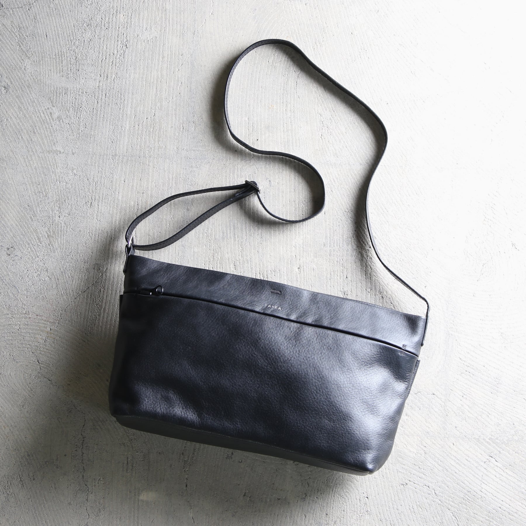 real leather zip shoulder bag [Naos] / Y1901SYSB03 | YArKA official