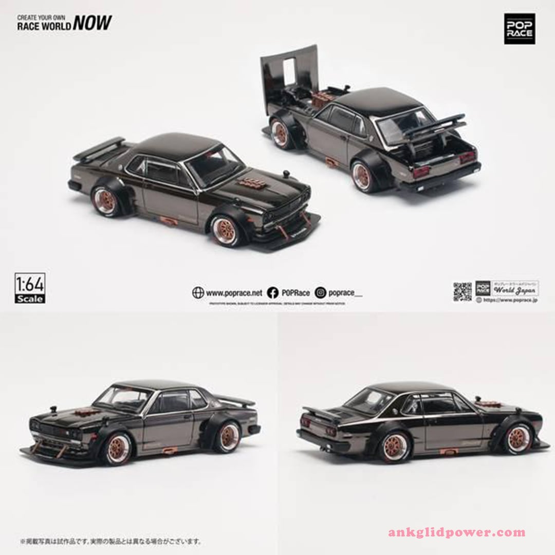 POP RACE 1/64 ニッサン スカイライン GT-R V8 DRIFT ハコスカ POP RACE 1/64 ニッサン スカイライン GT-R V8 DRIFT ハコスカ