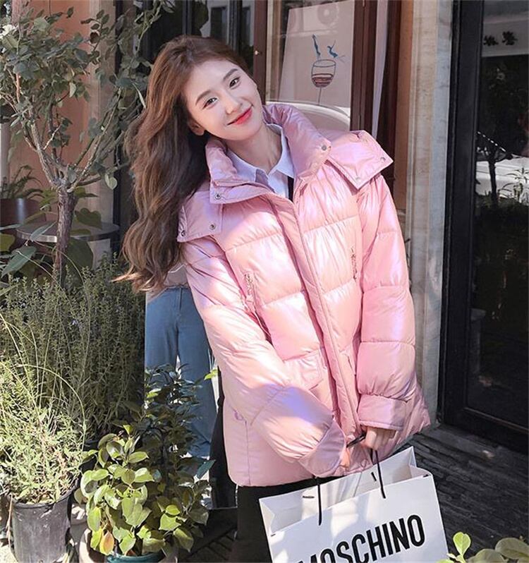 限定版★防寒良品☆★高品質★新品推薦！厚さを増す ジャケット 上着 子羊の毛 オーバー 毛を入れる 衣服を守るイズ選択可H199 ダウン 防寒ジャケット スリム 気質 コート 2022年冬 新作 怠惰な風 フード付き ピュアカラー 大人気 |   powered by BASE