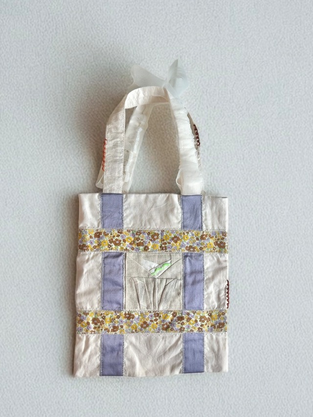 BUTTERBURSCAPE tulip パープル　ミニトート