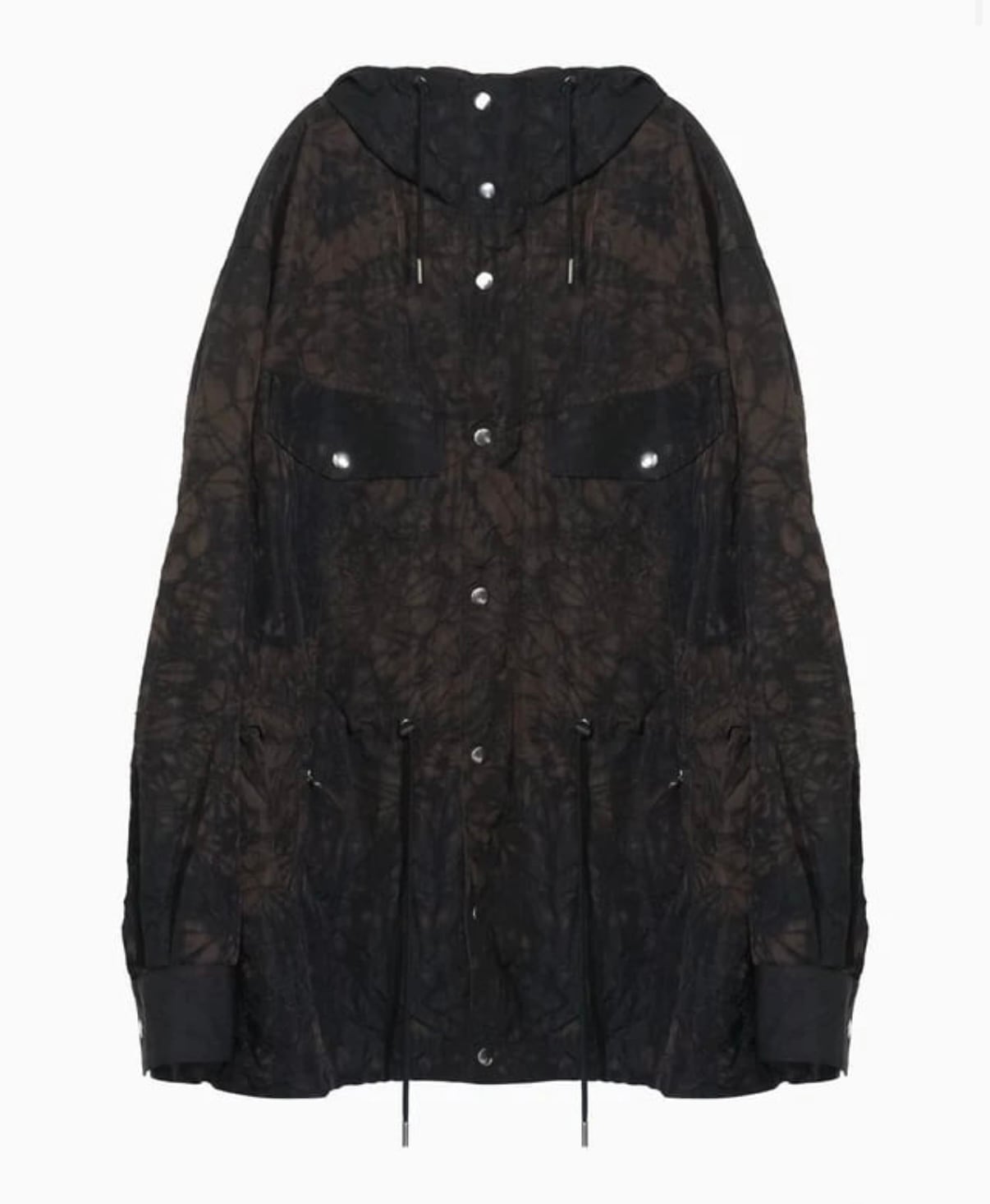 26SS】Tamme タム / アノラックパーカー /TIE-DYED NYLON OXFORD