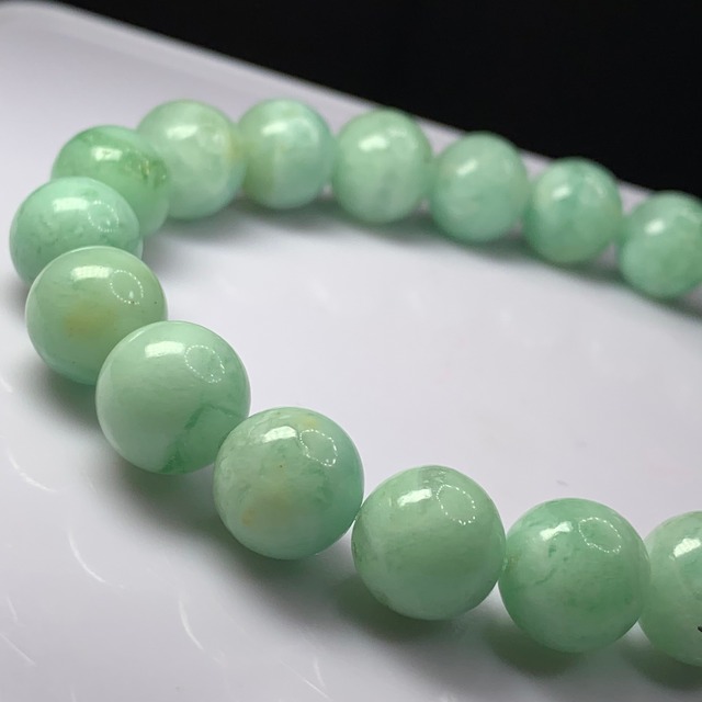 f85フローライト×クォーツ✩ミルキーグリーンフローライトブレスレット