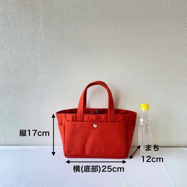 K様用購入ページ「ボックストート」ミニサイズ「ブラック」／倉敷帆布 8号帆布【受注制作】