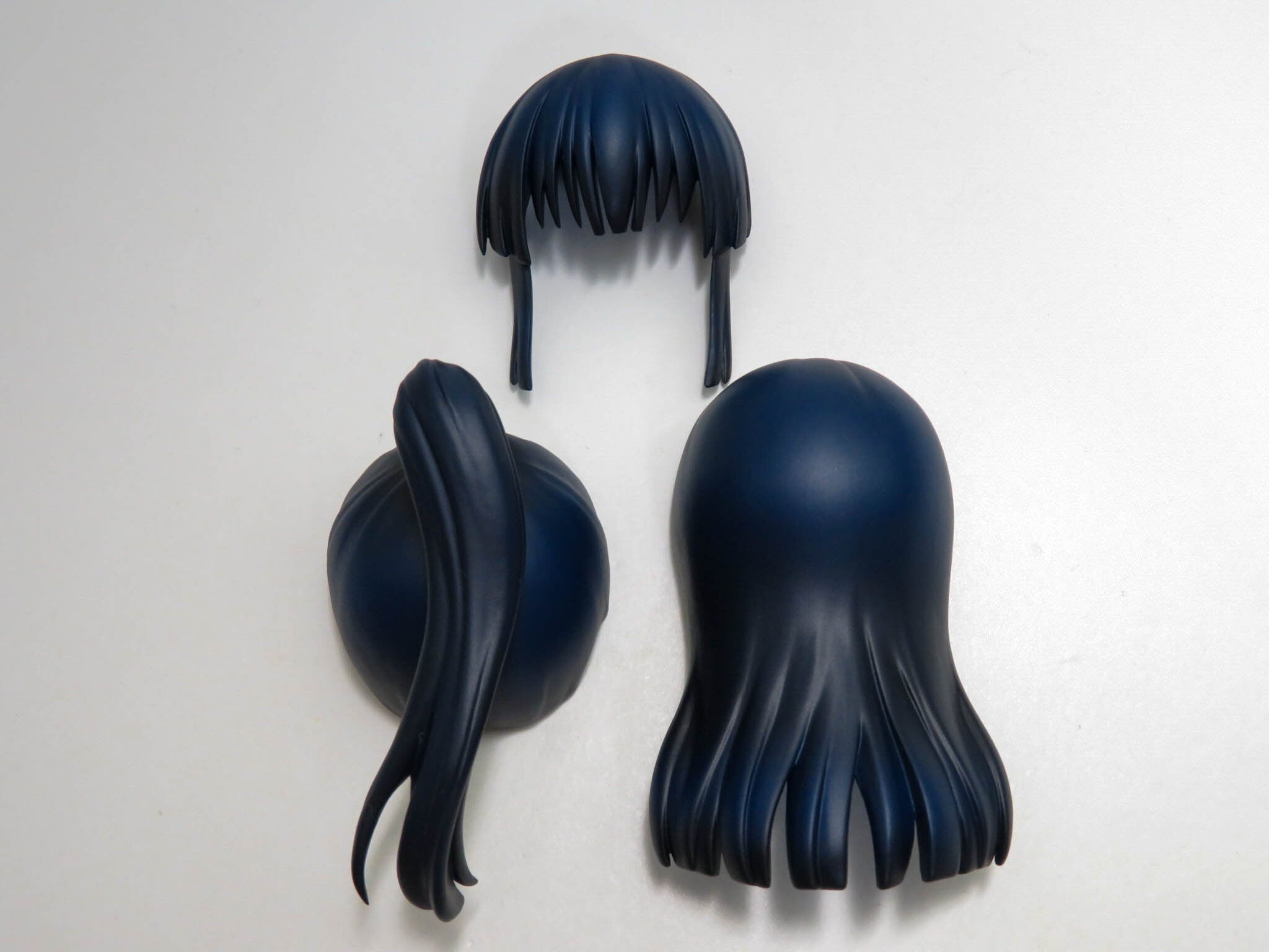 再入荷(A-ランク)【1809】 神田ユウ 髪パーツ ロングとポニーテール ねんどろいど
