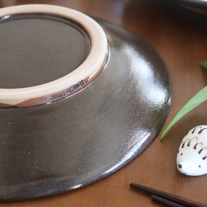 小石原焼 蔵人窯 皿22cm 麦 Koishiwara-yaki Plate 22cm #123 | 和食器