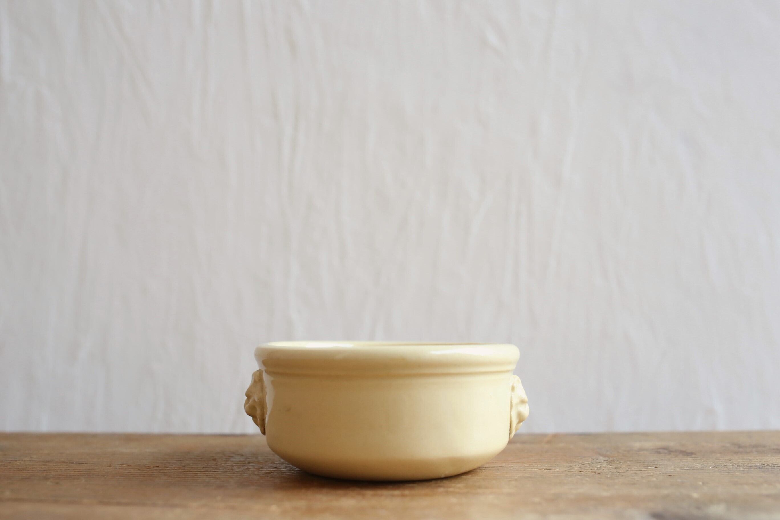 き3】30 フランスアンティークブロンズ猫ライオン皿