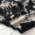 綿ウレタン混抜染プリント裏毛ニット生地-2ｍ-curl tricot　KX/200H6366