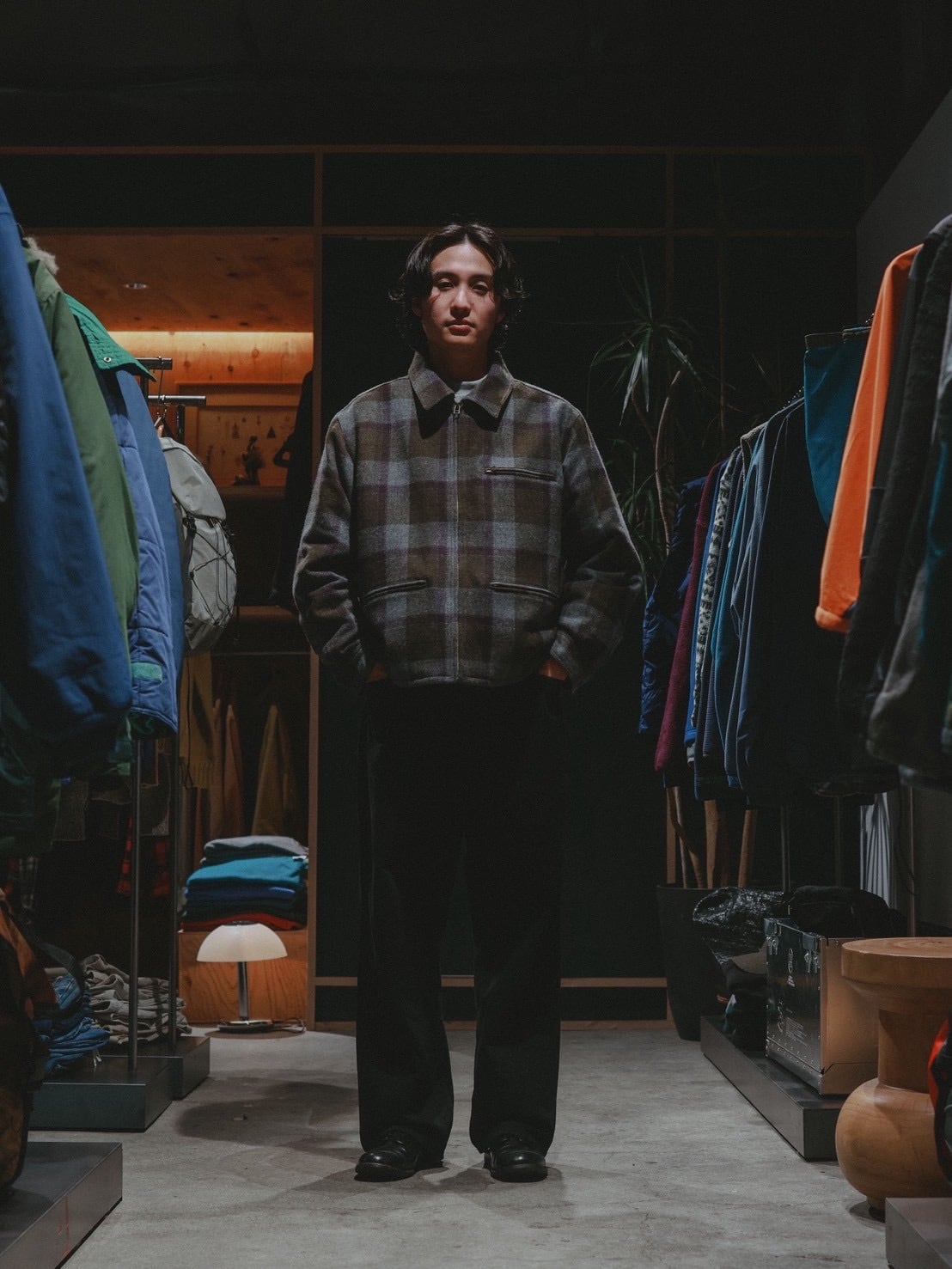 PWA REFINEWOOL CHK DRIZZLER | Pay ID