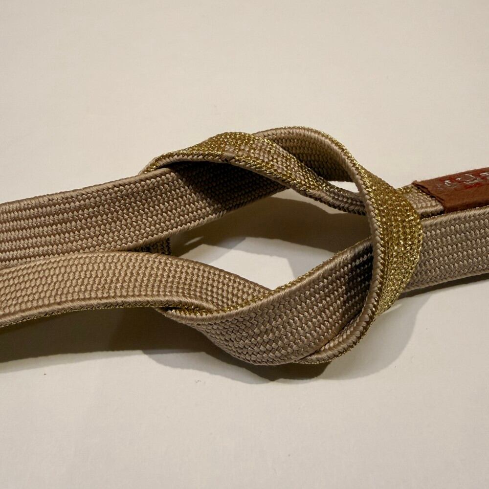 帯締め 新品 帯締め 帯〆 高麗組 手組み帯締め 平組 ベージュ 礼装用 訪問着 色無地 正絹 絹100% 和装小物 6512