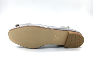 ★ Leather Ornament Pumps / Dark Silver（313 DSV）