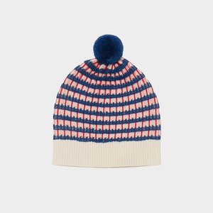 ＜FUB＞Kids マルチ ニットキャップ Multi Hat  (Ecru/Deep Indigo/Classic Red)