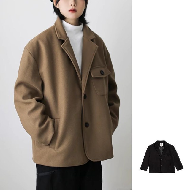 Wool taste jacket M12827